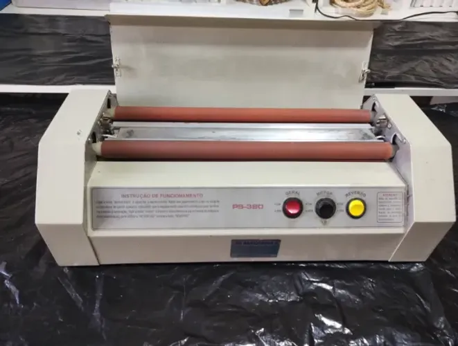 01 Laminadora/plastificadora PS-380 profissional A SEGUNDA PLASTIFICADORA É GRÁTIS