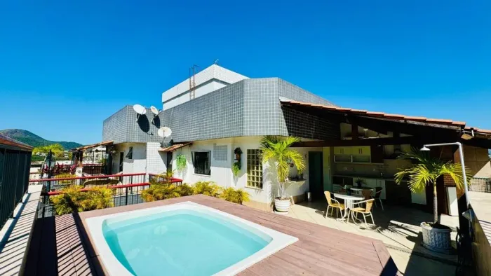 Cobertura à venda em Rio de Janeiro, Freguesia de Jacarepaguá, com 3 quartos, com 218 m²