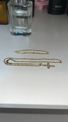 Corrente e pulseira de ouro italiano- 10g ao todo 