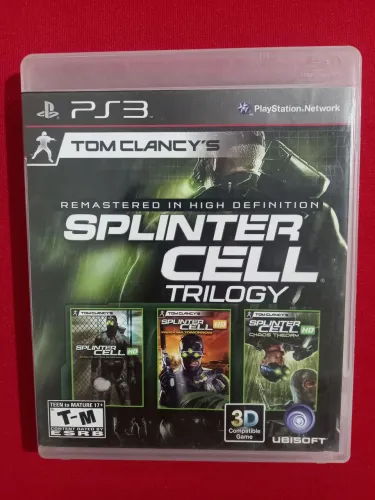 Splinter Cell Trilogy PS3 - R$ 170,00 (3x 56,00 ) ( Frete Grátis) dúvidas chama no chat !!