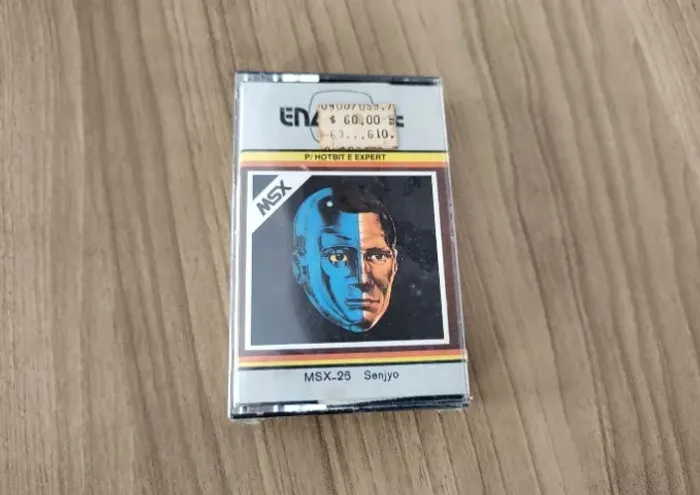 Sanjyo Para Msx Em Fita K7 Mídia Física