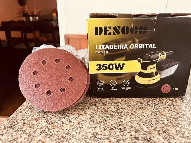 Lixadeira orbital profissional