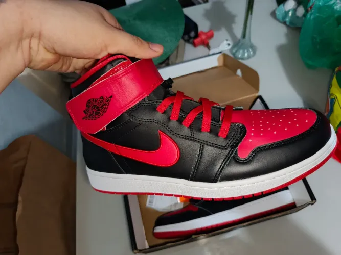 Tênis Nike Air Jordan 1 Hi FlyEase - NOVO - Tam 45