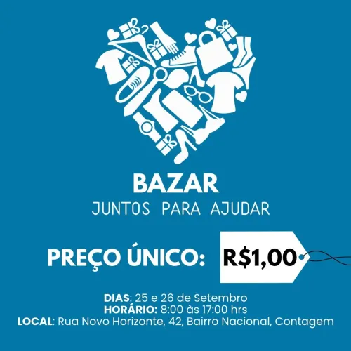 Roupas para bazar