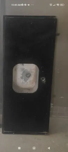Bancada de cozinha Granito preto completa 