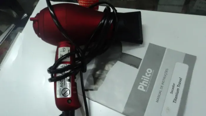 secador cabelo philco titanium travel