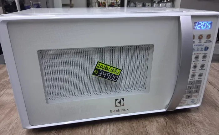 MICRO-ONDAS ELECTROLUX USADO 20LTS 127V $349 COM GARANTIA