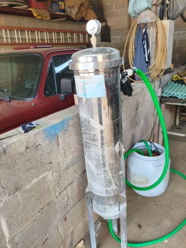 Vendo carcaça para filtro bag 7x32 super novo