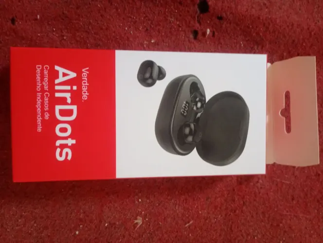 Fone de Ouvido Bluetooth Redmi AirDots 3 com Estojo de Carregamento e Design Sem Fio