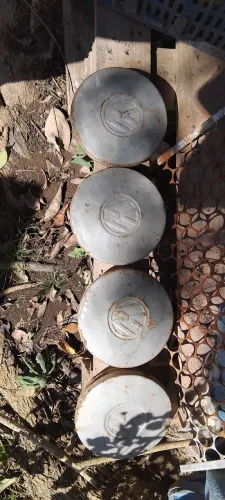 Tampas das rodas boca de fogão VW