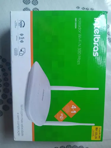 Roteador wifi intelbras 300Mbps