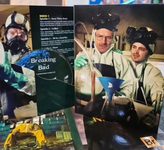 Kit colecionador Breaking Bad 5 temporadas