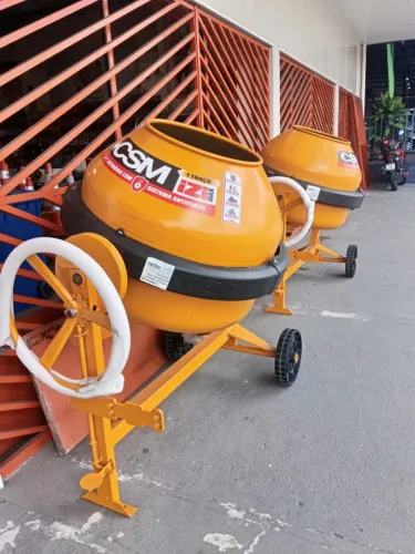 BETONEIRA 400 LITROS 1 TRAÇO IZI MAX ANTIFURTO CSM 220V ( PROMOÇÃO ) NOVA