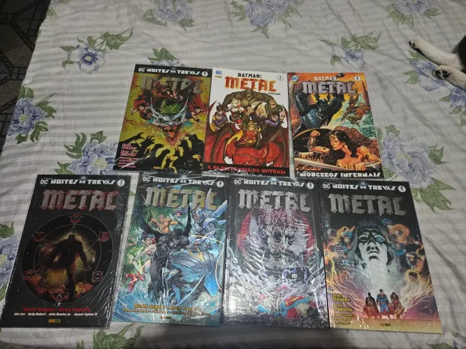 Hqs Metal Noite das Trevas, Revistas novas de coleção