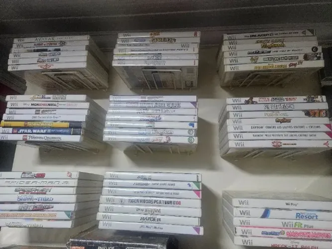 Jogos originais nintendo wii lista abaixo de jogos disponíveis