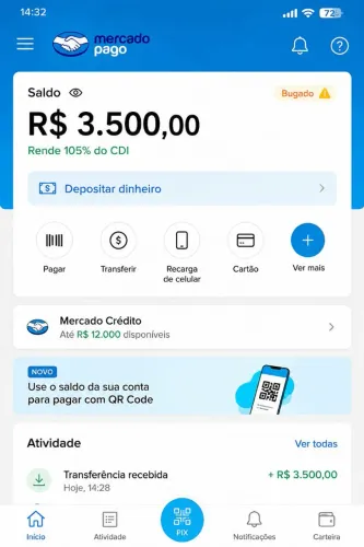SSaque dos $3500 do mercado pago bugado <br>MeercadoPago<br>Quem não sacou ?<br><br>Chama no privado<br>