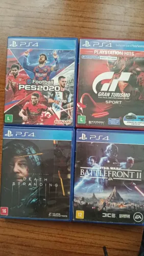 Conjunto Jogos ps4