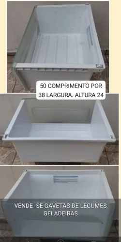 GAVETAS DE LEGUMES GELADEIRAS SORTIDAS