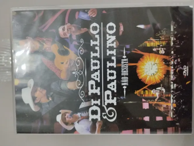DVD DiPaulo & Paulino Não Desista - Ao Vivo