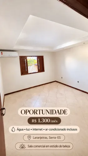 Sala Comercial dentro de Studio de beleza laranjeiras