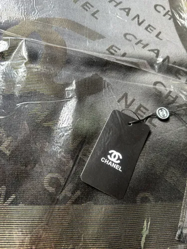 Echarpe Chanel luxo preta
