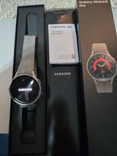 Samsung Galaxy Watch5 Pro (SM-R920) - Completo na Caixa / Excelente Estados