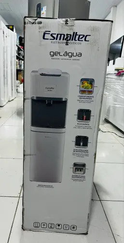 Bebedouro Esmaltec com refrigerador 