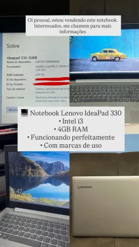 Notebook Lenovo