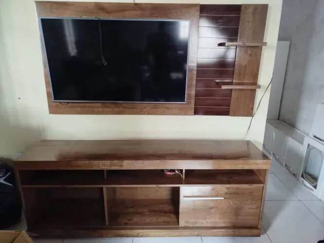 Rack com painel Usado