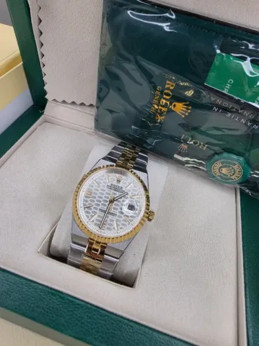 Relogio Rolex Perpertual Automatico Vidro Safira + CAIXA DA MARCA 10X SEM JUROS