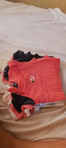 Nove bodys infantis por 54,00
