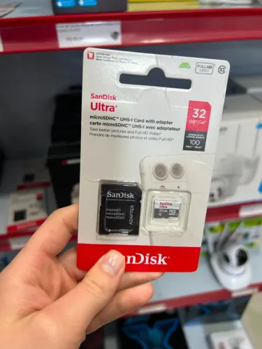 Cartão de Memória Sandisk 32GB SD Classe 10 Ultra