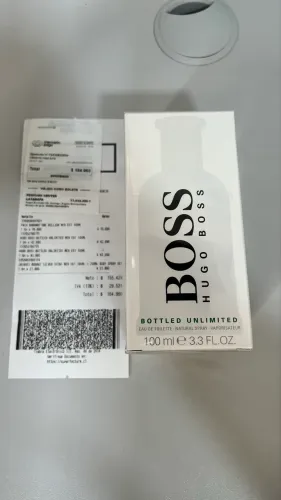 Perfume Hugo Boss 100ml Bottled unlimited com nota