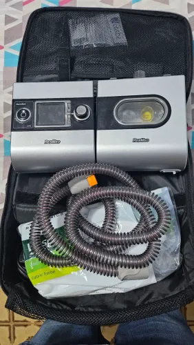 Vendo CPAP S9 RESMED com umidificador e traqueia aquecida na maleta original.