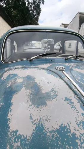 Retrovisor Rossi + alavanca Runner street fusca