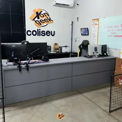 Balcão Cinxa em MDF | Excelente para Atendimento - Item Resistente | Para RETIRADA