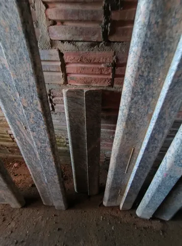 Pedras de mármore.