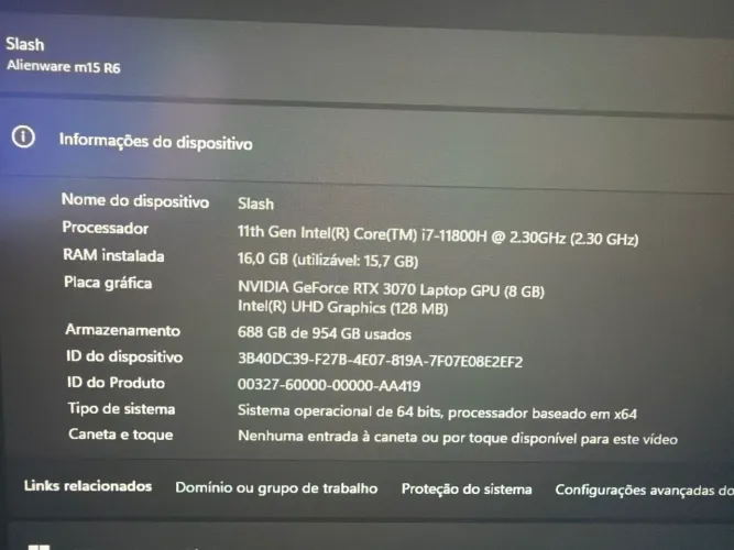 Alienware m15 R6
