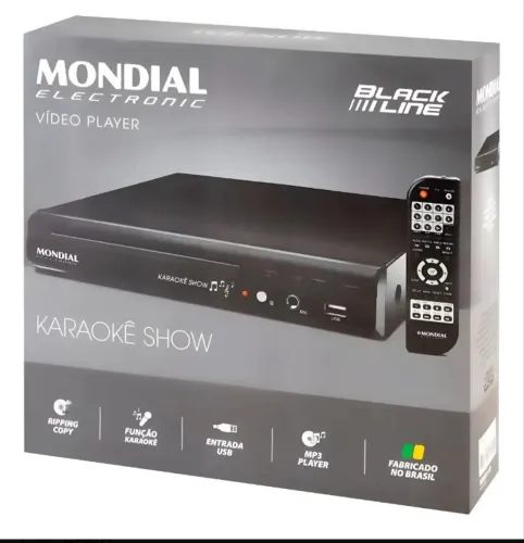 Aparelho de DVD: Mondial: Novo: Caixa Fechada: Lacrada.
