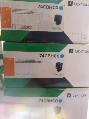 Toner Lexmark 74C4HC0 Ciano Original 74CBHC0