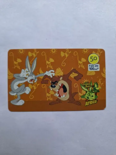 Cartão Telefônico Telefonica Looney Tunes De Volta a Ação Ano 2004