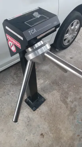 Catraca para controle de acesso