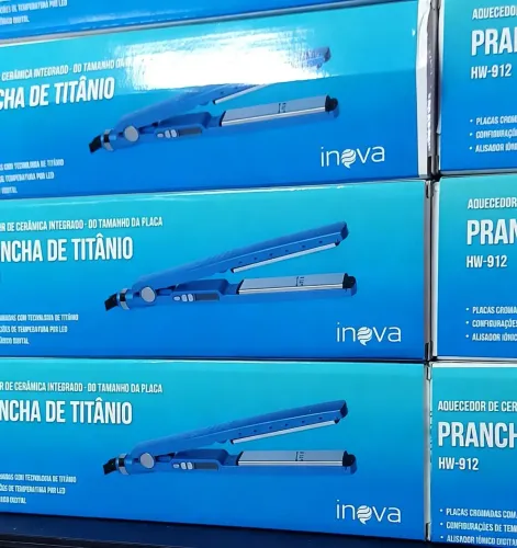 Chapinha Prancha Cabelo de Titânio