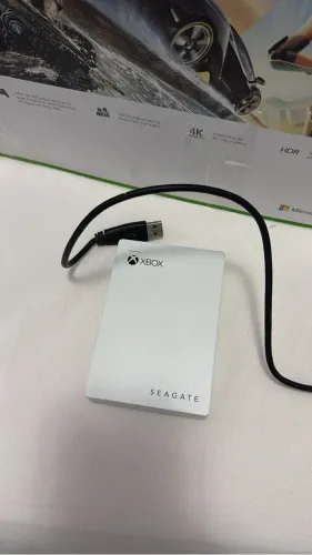 HD Portátil, Seagate 4TB, STEA4000407, Game Drive for Xbox Pass Special Edition, Branco.