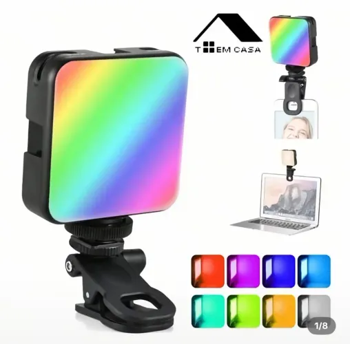 Luz led para gravação