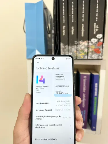 Xiaomi 128 gigas 8 gigas ram leia