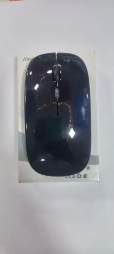 Mouse sem fio recarregável conexão bluetooth e wireless