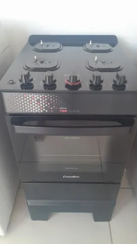 Fogao esmaltec preto 