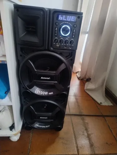 Caixa de som amvox 1100 w