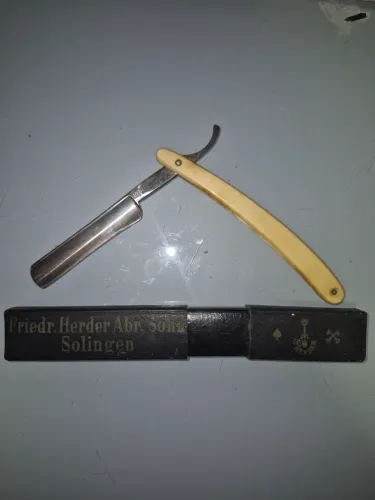 Navalha Friedr Herder Abr Sohn Solingen Modelo 257